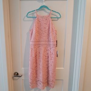 Light pink cocktail dress